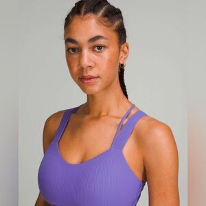 Lululemon Like a Cloud Ribbed Longline Bra *Light Support, D/DD Cup